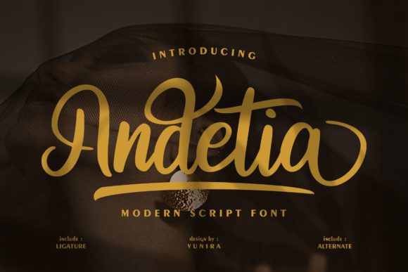 Andetia Font: A Bold Choice for Web Headers