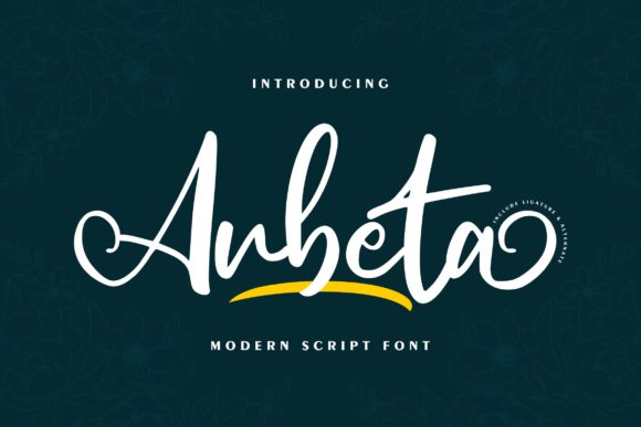 Arbeta: A Bold Handwritten Typeface for Modern Editorial Design