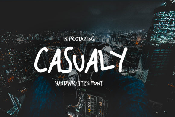 Casualy Font Review: A Quirky Handwritten Typeface for Modern Brands