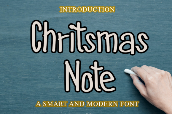 Chritsmas Note: A Tall, Friendly Handwritten Font for Branding