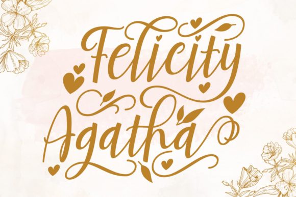 Felicity Agatha: A Handwritten Font for Clear Campaigns