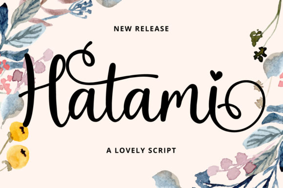 Hitami: An Elegant Handwritten Font for Branding