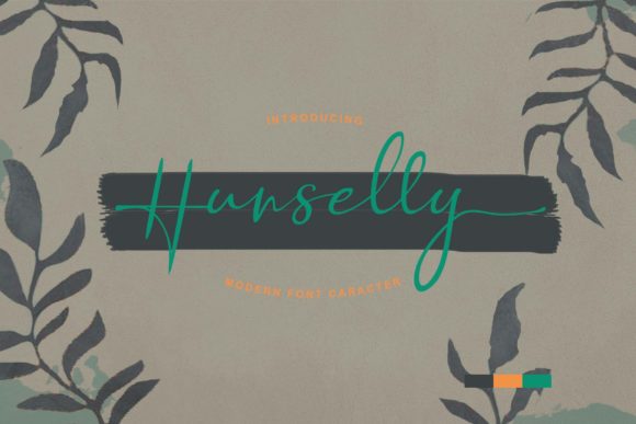 Hunselly: A Script Font for Modern Web Design
