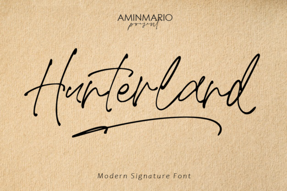 Hunterland Typeface: A Designer’s Guide to Elegant Script