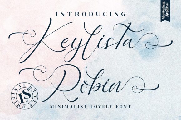 Keylista Robin: A Handwritten Font for Campaigns
