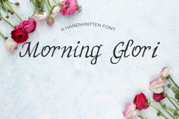 Morning Glori: A Handwritten Font for Branding