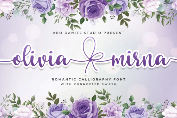 Olivia Mirna: A Handwritten Font for Branding