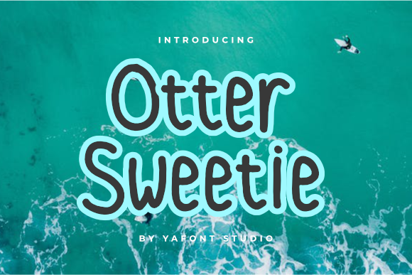 Otter Sweetie Font for Small Business Branding
