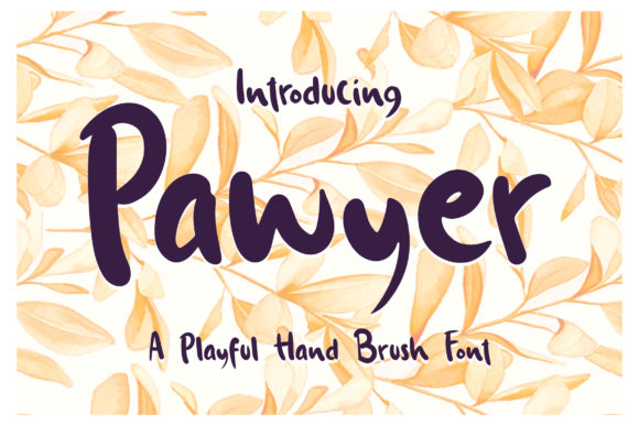 Pawyer: The Playful Handwritten Font for Crafters