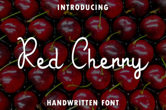 Red Cherry Font: Elevating Web Design with Elegant Script