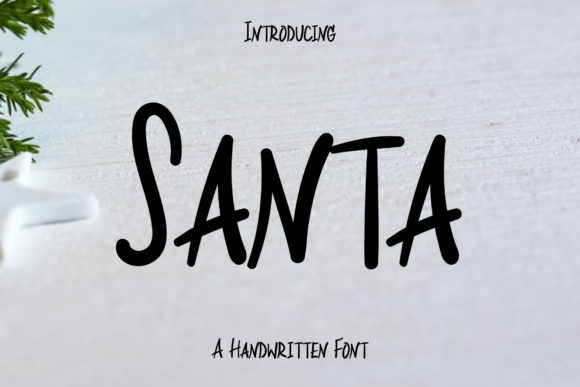 Santa Font: A Whimsical Typeface for Branding
