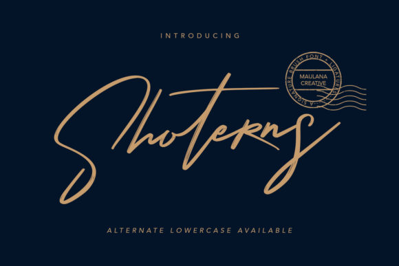 Shoterns Font: A Maker’s Guide to Script Charm