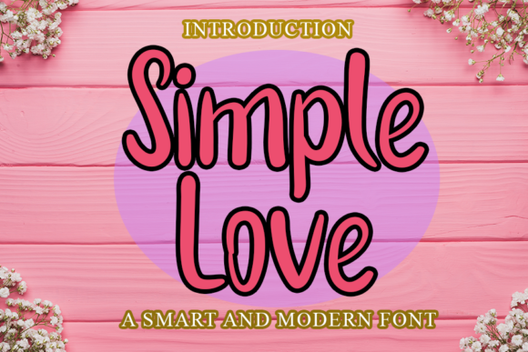 Simple Love Font: Bold Handwritten Clarity for Campaigns