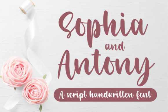 Sophia and Antony: A Bold Script Font for Branding