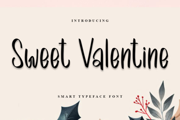 Sweet Valentine Font for Editorial Design