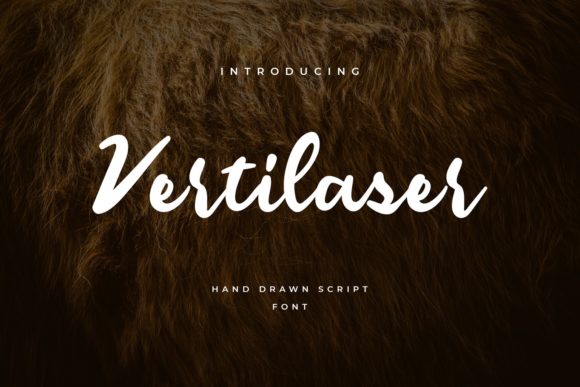 Vertilaser: The Script Font for Scroll-Stopping Design