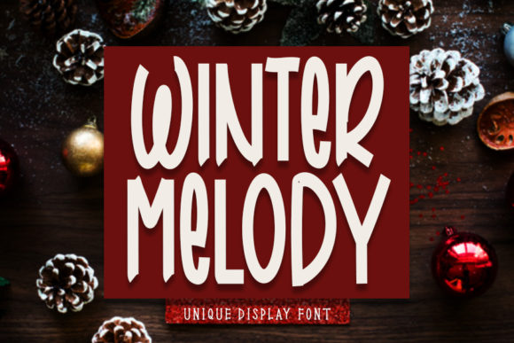 Winter Melody: A Playful Script Font for Editors