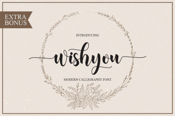 Wishyou Font: Elegant Script for Handmade Brands